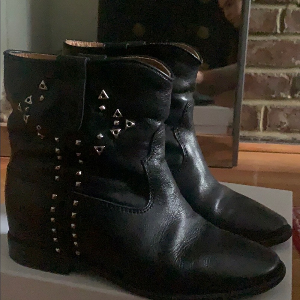 Isabel Marant Size 38 Hidden Wedge Boot - image 3
